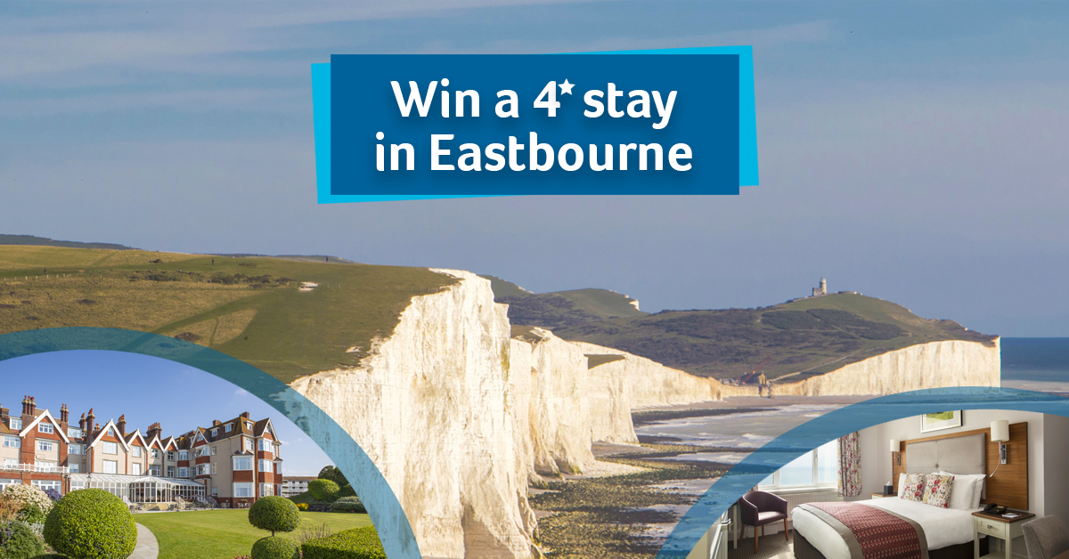 Win a 4* stay in Eastbourne